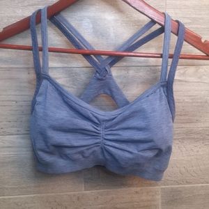 Athleta Sports Bra Cinched front crossback